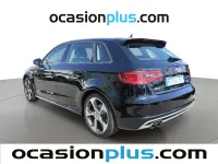 Usado Audi A3 S-Line 125 CV (91 kW) 2015 Negro