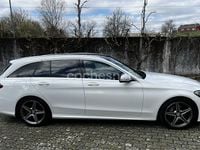Usado Mercedes C220 AMG 170 CV (125 kW) 2015 Blanco Familiar