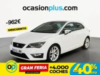 Usado Seat Leon FR 150 CV (110 kW) 2017 Blanco Utilitario