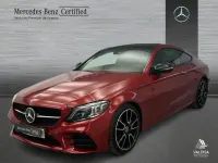 Usado Mercedes C220 194 CV (142 kW) 2022 Rojo Coupe