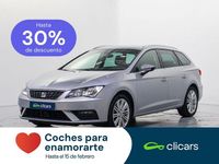 Usado Seat Leon XCELLENCE 130 CV (95 kW) 2020 Gris / plata Familiar