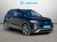 Usado VW T-Cross Advance 110 CV (80 kW) 2022 Negro SUV