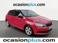 Usado Skoda Fabia Ambition 75 CV (55 kW) 2016 Rojo Berlina