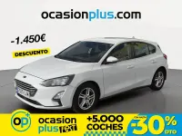 Usado Ford Focus Trend 120 CV (88 kW) 2020 Blanco Berlina