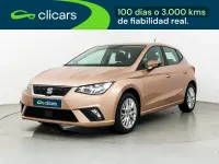 Usado Seat Ibiza Style 95 CV (69 kW) 2018 Beige Utilitario