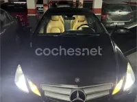 Usado Mercedes E200 Elegance 184 CV (135 kW) 2010 Negro Coupe