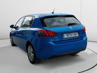 Usado Peugeot 308 Active 114 CV (83 kW) 2021 Azul Berlina