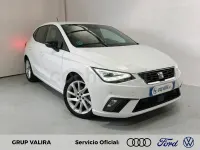 Usado Seat Ibiza FR 110 CV (80 kW) 2022 Blanco Utilitario