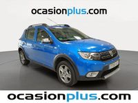 Usado Dacia Sandero Stepway 90 CV (66 kW) 2017 Azul Utilitario
