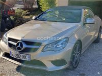 Usado Mercedes E350 258 CV (189 kW) 2016 Gris / plata Descapotable