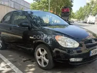 Usado Hyundai Accent 110 CV (80 kW) 2007 Negro Berlina