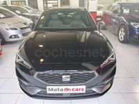 Usado Seat Leon FR 150 CV (110 kW) 2021 Negro Familiar