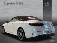 Usado Mercedes E53 AMG 435 CV (319 kW) 2022 Blanco Descapotable
