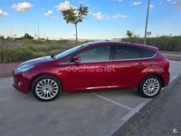 Brugt Ford Focus Titanium 115 HK (84 kW) 2012 Rød Sedan
