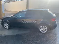 Usado Audi A3 110 CV (80 kW) 2015 Negro Berlina