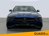 Usado Mercedes C300e AMG line 313 CV (230 kW) 2024 Azul espectral Berlina