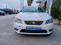 Usado Seat Leon Style 110 CV (80 kW) 2016 Blanco Familiar