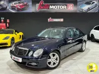 Usado Mercedes E280 Avantgarde 190 CV (139 kW) 2007 Azul Berlina