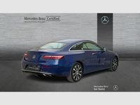 Usado Mercedes E220 Avantgarde 194 CV (142 kW) 2021 Azul cavansita (metalizada) Coupe