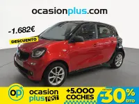 Usado Smart ForFour Passion 90 CV (66 kW) 2018 Rojo Utilitario