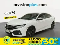 Usado Honda Civic Elegance 129 CV (94 kW) 2018 Blanco