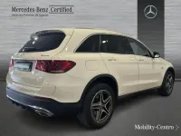 Usado Mercedes GLC300 AMG line 194 CV (142 kW) 2020 Blanco polar  pintura unicolor