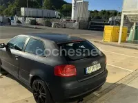 Usado Audi A3 105 CV (77 kW) 2009 Negro Utilitario
