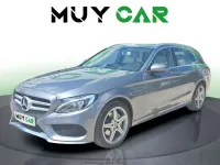 Usado Mercedes C220 170 CV (125 kW) 2017 Gris Familiar