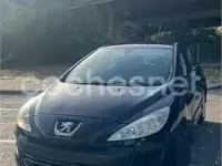 Usado Peugeot 308 90 CV (66 kW) 2009 Negro Berlina