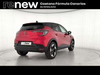 Usado Renault Captur Techno 140 CV (102 kW) 2024 Rojo SUV