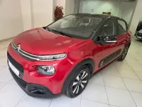 Usado Citroën C3 Feel 83 CV (61 kW) 2020 Granate Utilitario