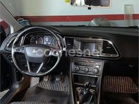 Usado Seat Leon ST Style 105 CV (77 kW) 2015 Gris / plata Familiar