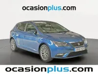 Usado Seat Leon Style 150 CV (110 kW) 2014 Azul Utilitario