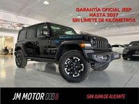 Usado Jeep Wrangler Unlimited Rubicon 381 CV (280 kW) 2025 Negro SUV