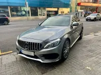 Usado Mercedes C220 AMG 170 CV (125 kW) 2015 Gris Berlina