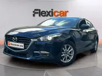 Usado Mazda 3 Luxury 105 CV (77 kW) 2017 Azul Berlina