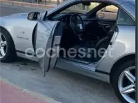 Usado Mercedes SLK230 193 CV (141 kW) 1998 Gris / plata Descapotable