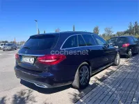Usado Mercedes C220 170 CV (125 kW) 2017 Azul Familiar