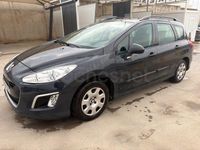 Usado Peugeot 308 SW Access 120 CV (88 kW) 2013 Negro Familiar