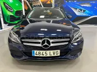 Usado Mercedes C200 160 CV (117 kW) 2018 Azul Familiar