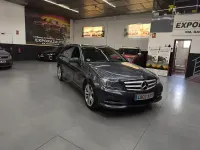 Usado Mercedes C220 Avantgarde 170 CV (125 kW) 2013 Gris / plata Familiar