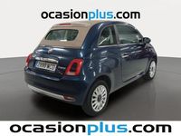 Usado Fiat 500C Dolcevita 71 CV (52 kW) 2022 Azul Descapotable