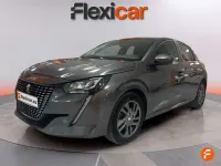 Usado Peugeot 208 Active 101 CV (74 kW) 2021 Gris Utilitario