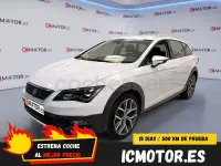 Usado Seat Leon 4Drive 184 CV (135 kW) 2018 Blanco Familiar