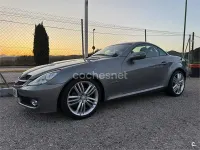 Usado Mercedes SLK200 Edition 184 CV (135 kW) 2011 Gris / plata Descapotable