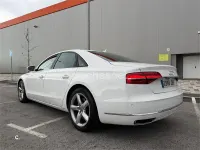 Usado Audi A8 385 CV (283 kW) 2014 Blanco Berlina