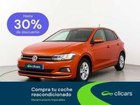 Usado VW Polo Advance 95 CV (69 kW) 2018 Naranja Utilitario