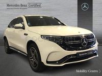 Usado Mercedes EQC400 AMG line 300 kW (408 CV) 2021 Blanco polar SUV
