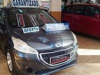 Usado Peugeot 208 Active 80 CV (58 kW) 2013 Gris Utilitario