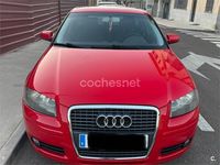 Usado Audi A3 Attraction 140 CV (102 kW) 2008 Rojo Berlina